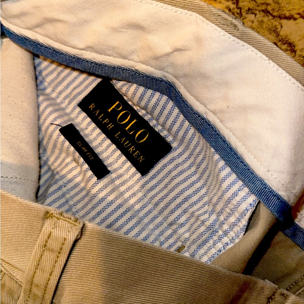 Size 32 rl polo pants khaki
